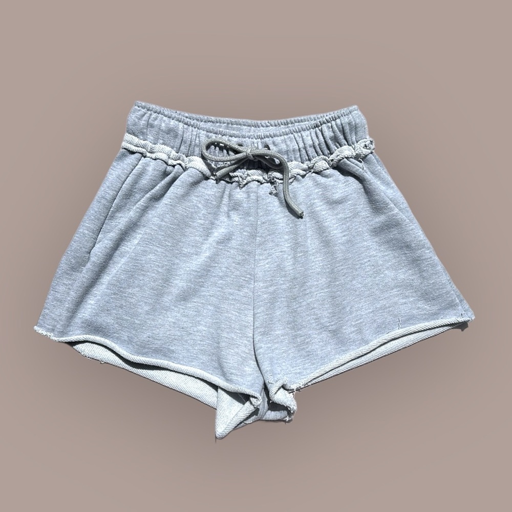 Revival gray sweat shorts